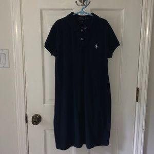 Navy Polo Dress